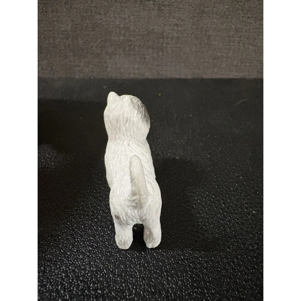 Vintage Tall ‎ West Highland White Terrier Dog/puppy plastic Toy Figure